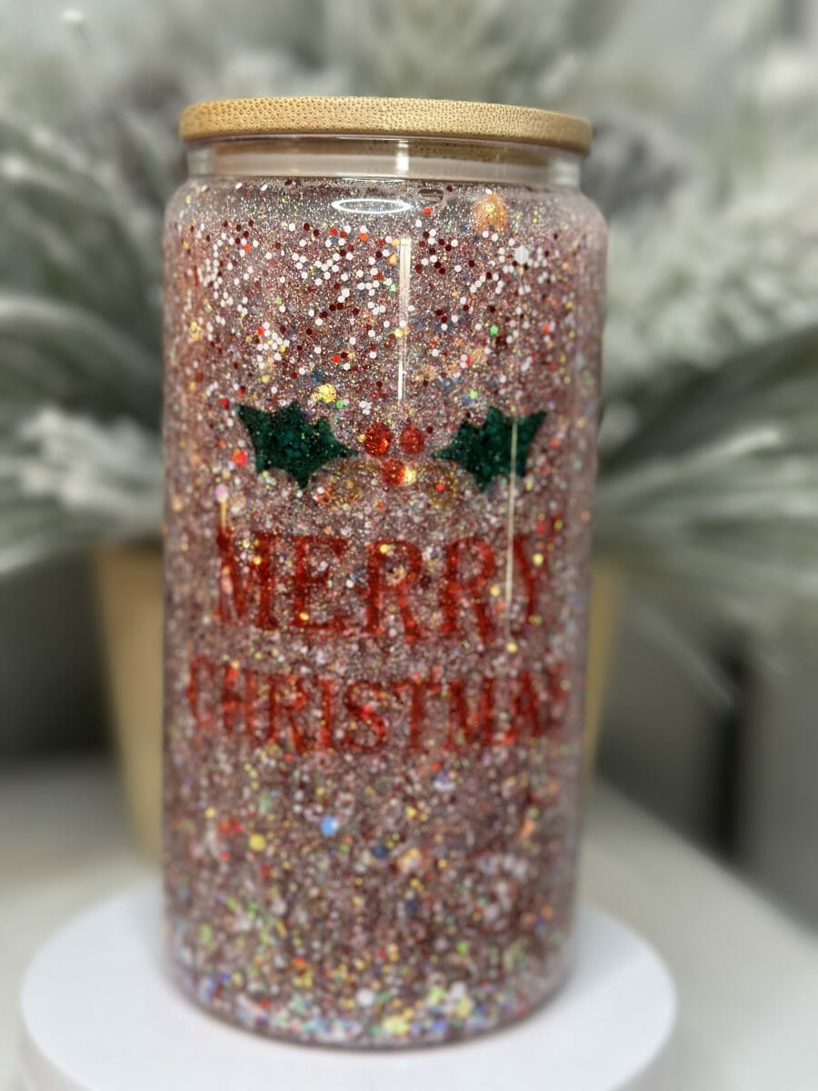 Christmas Snow Globe Cups