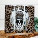 Dead Inside But Caffeinated Tumbler