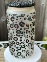 F*uck Negativity Frosted Glass Cup - Image 2