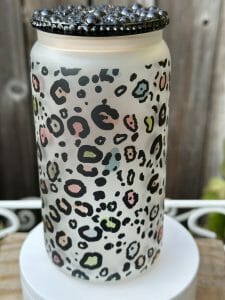 F*uck Negativity Frosted Glass Cup - Image 2