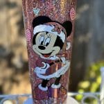 Minnie RTS Snow globe tumbler
