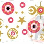 Evil Eye v2 Decal Set for 24oz Cold Cups