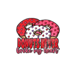 Donuts Never Broke My Heart Heat Transfer Print