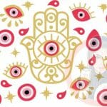 Evil Eye Pink Cold Cup Wrap 24oz