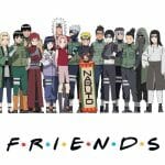 Naruto Friends Tumbler Sublimation  Wrap Print