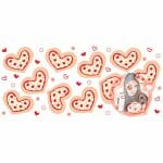 Pizza Hearts 01 Libbey 16oz Sublimation Wrap