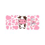 Pink Cow Libbey Vinyl Wrap 16OZ