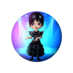 Wednesday Dances Heat Transfer Vinyl Print