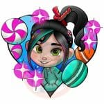 Venellope Heat Transfer Vinyl Print