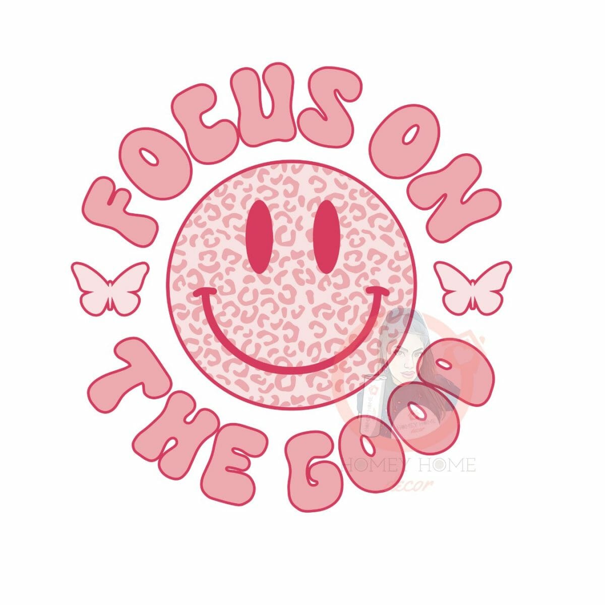 focus on the good Focus On The Good Heat Transfer Print - Image 1