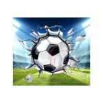 Soccer Stadium Tumbler 20oz Sublimation Wrap