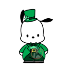 Pochacco St.Patty Heat Transfer Vinyl Print