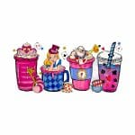 Alice Latte Cups UVDTF Libbey