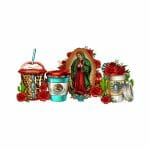 Lady of Guadalupe Cafecito Libbey Wrap UVDTF