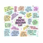 Mental Breakdown Tumbler Sublimation Wrap 20oz