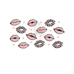 Lips02 Libbey Wrap Vinyl 16oz