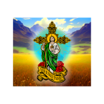 San Judas 02 Tumbler Sublimation Wrap 20oz