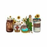 San  Juditas Sublimation Libbey Wrap 16oz