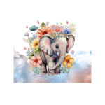 Elephant 01 Tumbler Sublimation Wrap 20oz