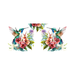 Hummingbird Sublimation Mug Wrap
