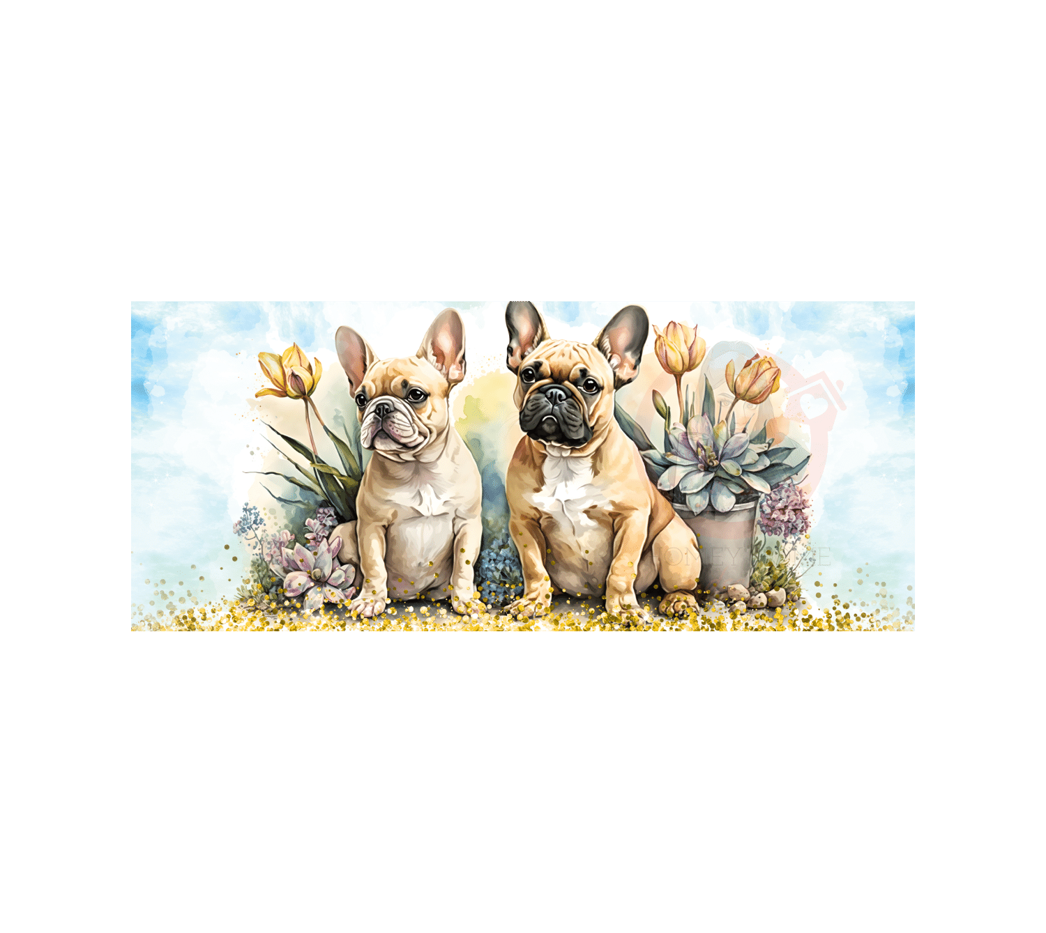 Untitled design - 2023-03-23T220018.016 Frenchies Sublimation Mug Wrap - Image 1