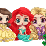 Princessas 02 Libbey Wrap Sublimation 16oz