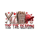 Tis' The Season Heat Transfer Vinyl Print