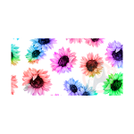 Colorful Sunflowers Libbey Wrap Sublimation 16oz