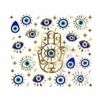 Evil Eye 05 Tumbler Sublimation Wrap 20oz