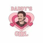 Pascal Daddy's Girl 02 Heat Transfer Vinyl Print