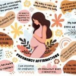 Pregnancy Affirmations Sublimation Libbey Wrap 16oz