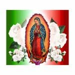 Virgen de Guadalupe 04 Tumbler Sublimation Wrap 20oz