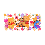 Spring Pooh Sublimation Libbey Wrap 16oz