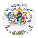 Jasmine Libbey Lid Decal