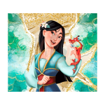 Warrior Princess Sublimation Wrap 20oz