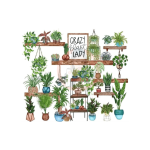 Crazy Plant Lady Sublimation Wrap 20oz