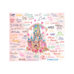 Castle With Autographs Sublimation Wrap 20oz