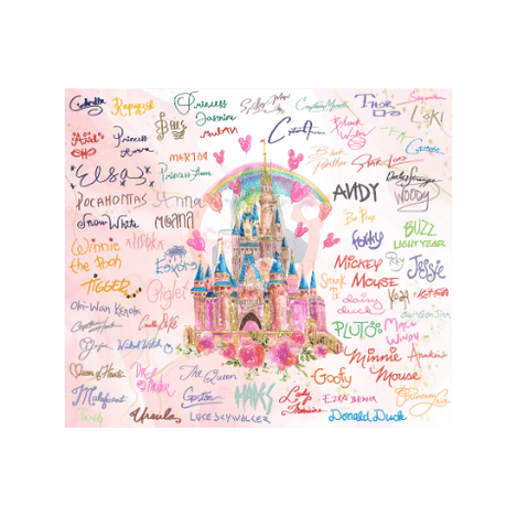 Untitled design - 2023-04-11T204827.281 Castle With Autographs Sublimation Wrap 20oz - Image 1