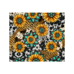 Sunflower Cowhide Sublimation Wrap 20oz