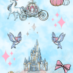 Blue Princess vinyl Pen Wrap