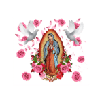 Virgencita With Doves Sublimation Wrap 20oz