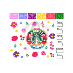 Cafecito Y Jesus Sublimation Wrap 20oz