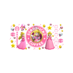 Princess Peach 02 Sublimation Libbey Wrap 16oz