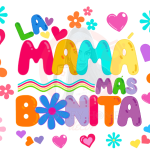 La Mama Mas Bonita Sublimation Libbey Wrap 16oz