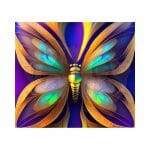 3D Butterfly Sublimation Tumbler Wrap 20oz