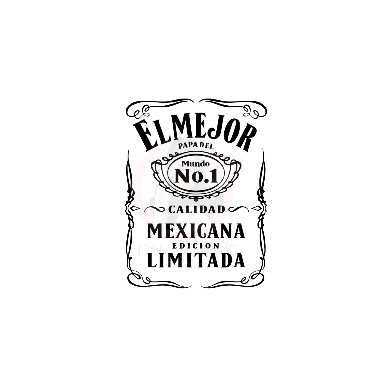 Untitled design - 2023-05-12T193253.557 El Mejor Papa Decal UVDTF - Image 1