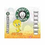 Yellow Bird 03 Sublimation Tumbler Wrap 20oz