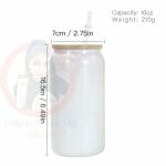 Shimmery Sublimation Libbey Cup 16oz - Image 2