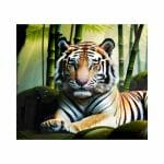 3D Tiger 02 Sublimation Tumbler Wrap 20oz