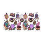 Las Brujitas 2 Libbey Wrap UVDTF